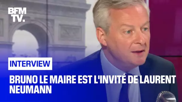 Bruno Le Maire face à Laurent Neumann en direct