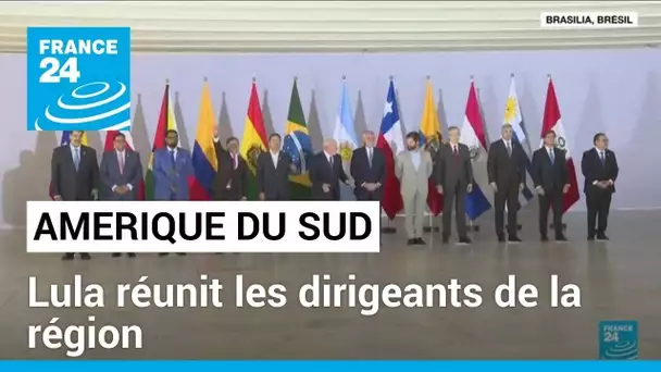 Sommet des pays de l'Amérique du sud : Lula réunit les dirigeants de la région • FRANCE 24