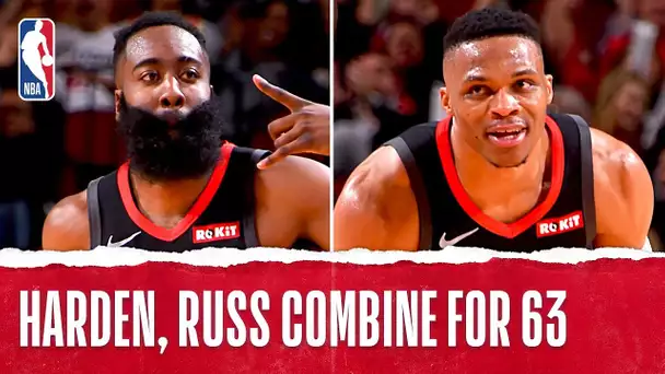 Harden & Russ Combine For 63!