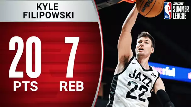 Jazz Rookie Kyle Filipowski SHINES In Summer League! 👀