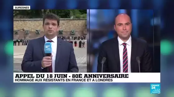 Emmanuel Macron au Mont-Valérien pour le 80e anniversaire de l'appel du 18 juin