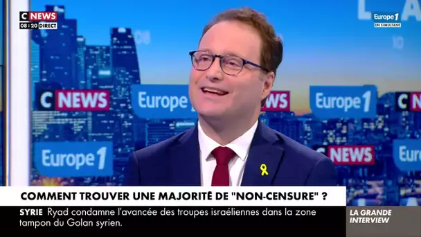 Gouvernement : pour Sylvain Maillard, il faut «un gouvernement capable de faire passer un bugdet da