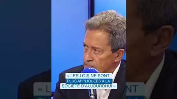 Cyril Hanouna : "Les lois ne sont plus appliquées à la société d’aujourd’hui" #shorts #politique