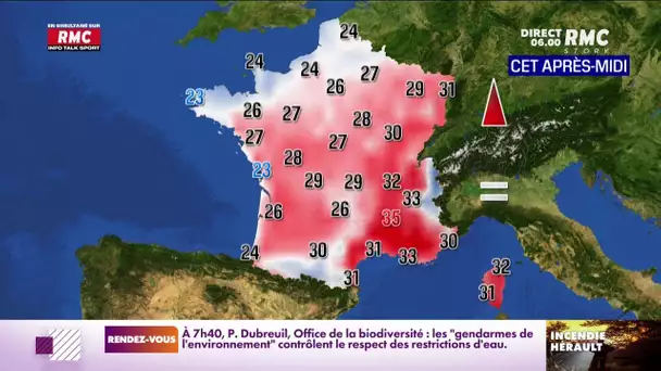 Votre météo du jeudi 28 juillet 2022