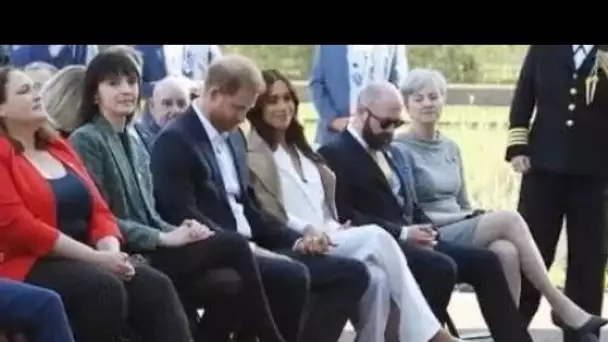 Meghan Markle réconforte Harry émotif dans un geste réconfortant – VIDEO