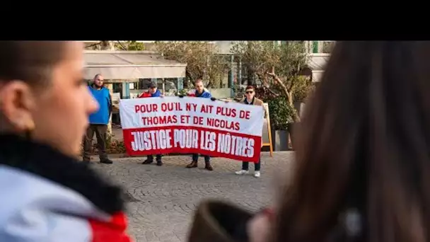 Meurtre de Thomas : un an après sa mort, deux manifestations différentes ont eu lieu ce samedi à …