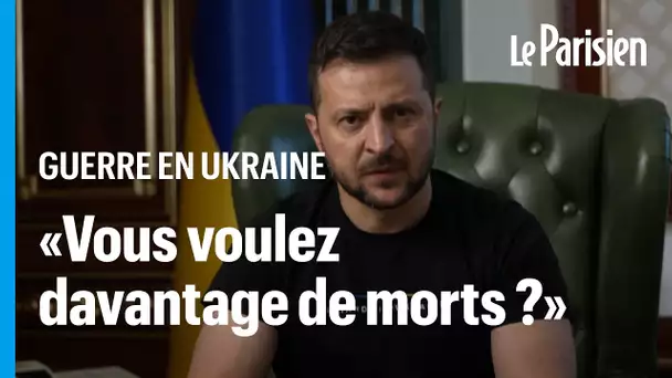 «Protestez ! Luttez ! Fuyez !» Zelensky exhorte les Russes à se dresser contre la mobilisation