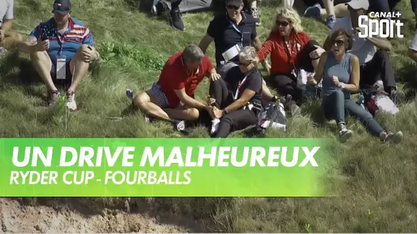 DeChambeau percute une femme au driver