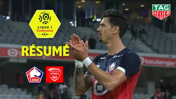 LOSC - Nîmes Olympique ( 2-2 ) - Résumé - (LOSC - NIMES) / 2019-20