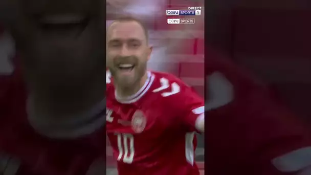 😍 Le but symbolique de Christian Eriksen, 3 ans après son malaise cardiaque à l'Euro 2020 ! #shorts