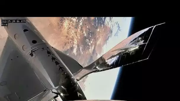 Tourisme spatial : pari réussi pour Richard Branson et son vaisseau supersonique