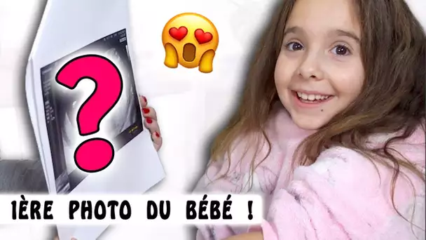 1ÈRE PHOTO ET VIDÉO DU BÉBÉ ! 😍