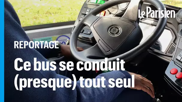 La RATP teste un bus qui se conduit sans les mains