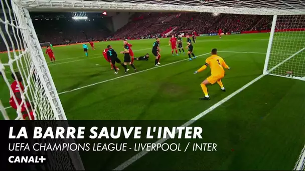 Matip voit sa tête arrêtée par la transversale - UEFA Champions League - Liverpool / Inter Milan