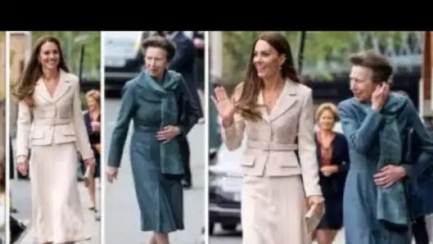 « Deux femmes dignes et fortes ! Kate et Anne sortent pour le premier engagement royal conjoint