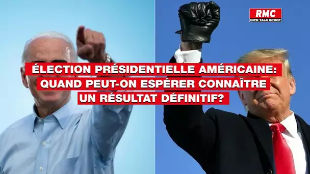 Élection présidentielle américaine: quand peut-on espérer connaître un résultat définitif?