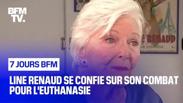 Line Renaud se confie sur son combat pour l'euthanasie