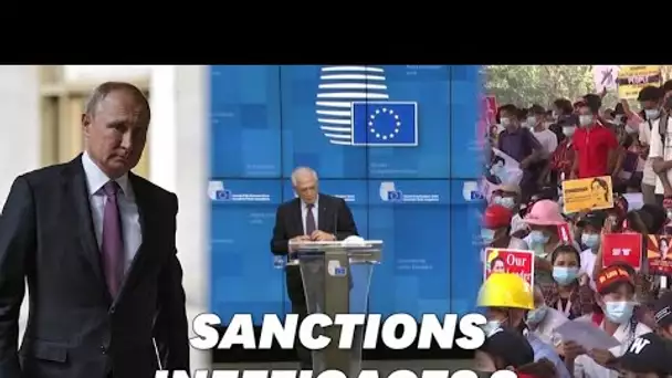 De la Russie à la Birmanie, l'UE multiplie les sanctions internationales... sans grand résultat?