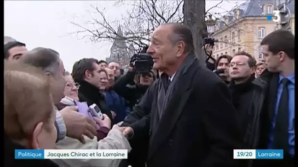 Mort de Jacques Chirac : ses passages en Lorraine