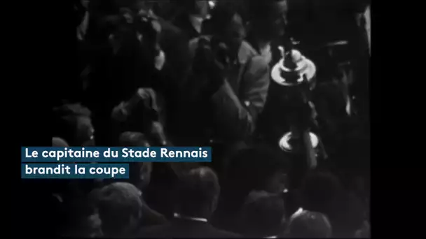 Le Stade Rennais remporte la finale de la Coupe de France en 1971