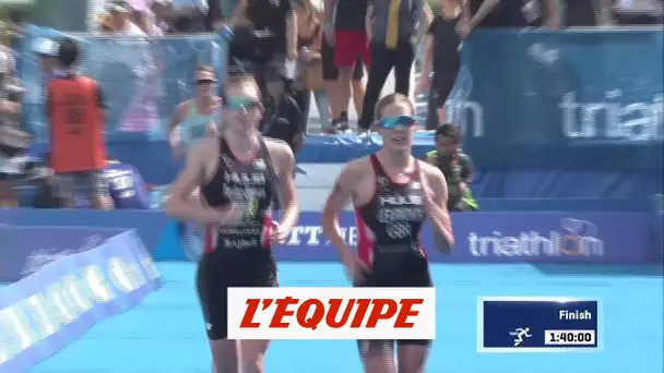 Learmonth et Taylor Brown triomphent, puis sont disqualifiées - Triathlon - Test Event (F)