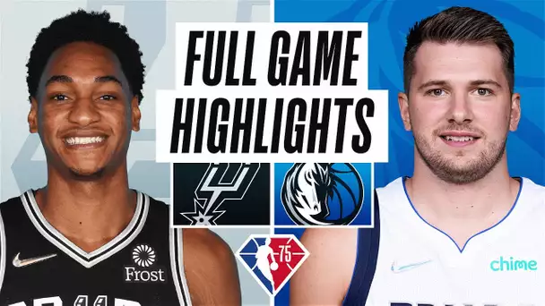 SPURS at MAVERICKS | FULL GAME HIGHLIGHTS | April 10, 2022