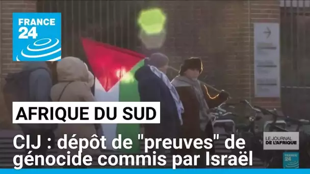 Afrique du Sud : dépôt de "preuves" de génocide commis par Israël à Gaza devant la CIJ