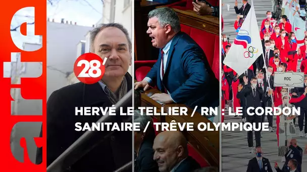 Émission spéciale avec Hervé Le Tellier / RN à l’Assemblée / Trêve politique - 28 Minutes - ARTE