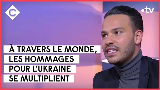 Pluies d’hommages pour l’Ukraine - C à vous - 09/03/2022