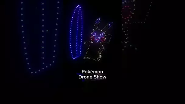 Pokemon Drone Show ! Honolulu, Hawaï - Pokémon Worlds 2024