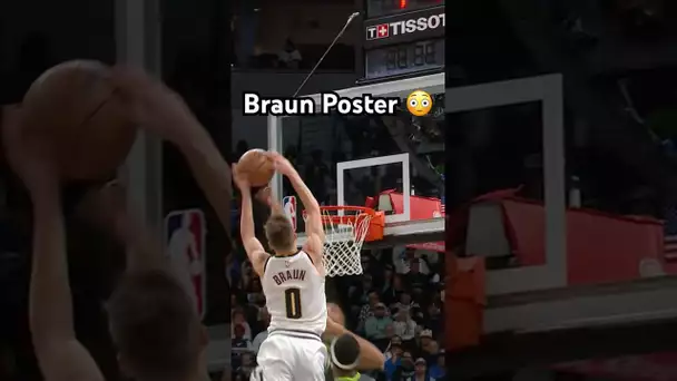 Christian Braun THROWS DOWN THE SICK POSTER SLAM! 🔥😤|#Shorts