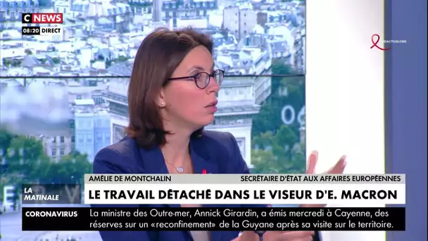 Amélie de Montchalin : «Notre objectif c’est de protéger des emplois» #LaMatinale