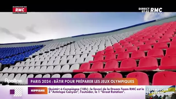 Le village Olympique, qui va réunir le cœur des JO 2024, est en cours de construction.