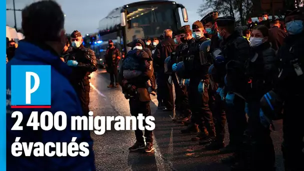 Saint-Denis : un campement de migrants évacué près du Stade de France