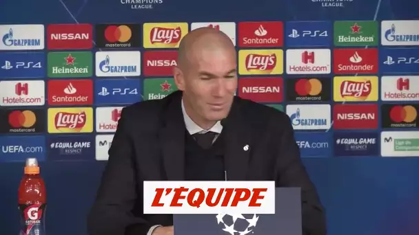 Zidane «Un très bon match» - Foot - C1 - Real Madrid