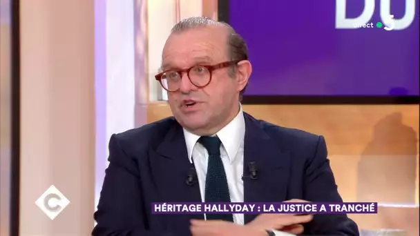 Héritage Hallyday : la justice a tranché - C à Vous - 13/04/2018