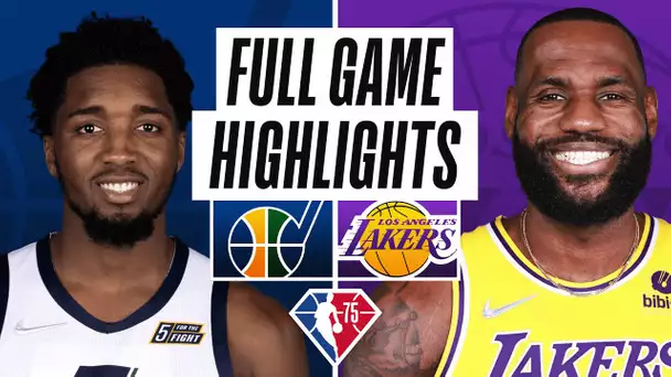 JAZZ at LAKERS | FULL GAME HIGHLIGHTS | January 17, 2022