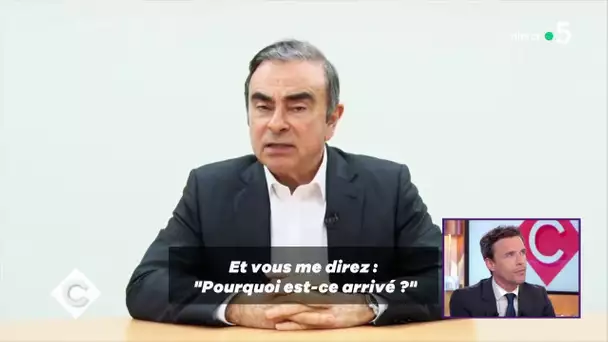 Carlos Ghosn contre-attaque ! - C à Vous - 09/04/2019