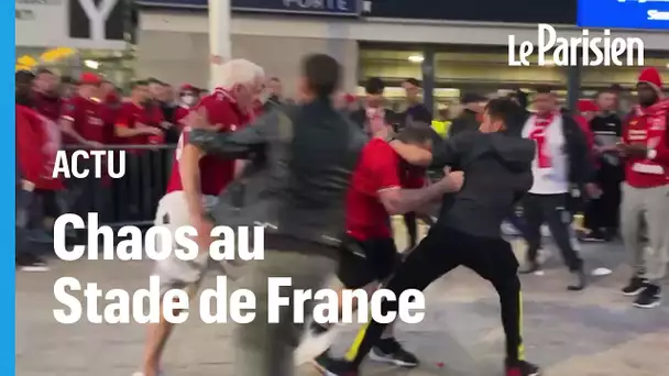 Bagarre, vol... Situation chaotique au Stade de France pendant Liverpool-Real Madrid