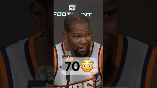 Kevin Durant Reacts To Joel Embiid’s Historic Performance! 😳😭| #Shorts