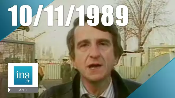 20h Antenne 2 du 10 novembre 1989 - Chute du Mur de Berlin | Archive INA