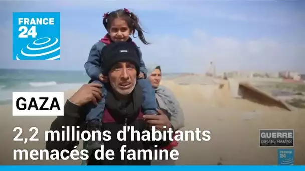 Négociations de trêve à Gaza : 2,2 millions d'habitants menacés de famine • FRANCE 24