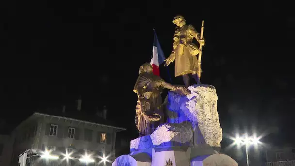 Laruns :  100 ème anniversaire du monument aux morts