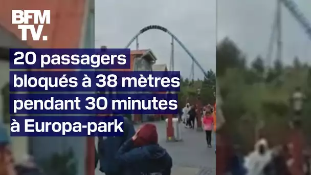 Europa-Park: 20 passagers d'un manège restent bloqués à 38 mètres de hauteur pendant 30 minutes