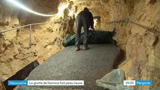 De nouveaux aménagements pour la grotte de Domme