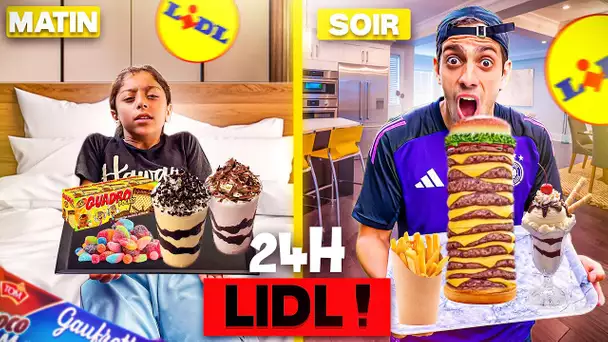 ON MANGE LES NOUVEAUTÉS FAST FOOD LIDL PENDANT 24H ! 😍 ( Incroyable)