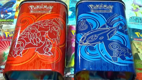 Ouverture de 2 BOX Pokémon Elite trainer Deck Shield ! GROUDON VS KYOGRE  ! EX OU FULL-ART EPIC ?