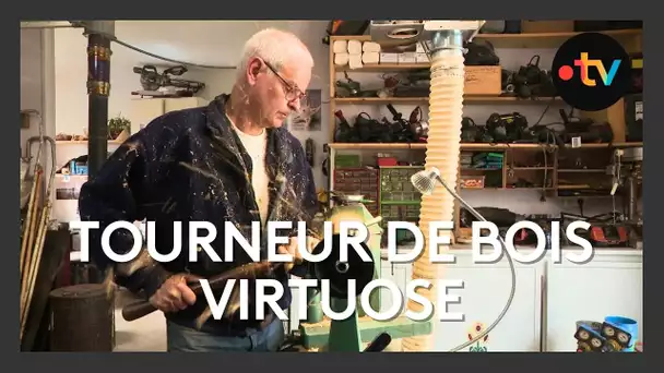 Artisanat d'art : Pierre Cornélis, virtuose du tournage sur bois