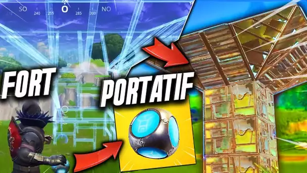 🔥 MON 1er FORT PORTATIF ► ET COMMENT LE CONTRER !! FORTNITE BATTLE ROYALE GAMEPLAY