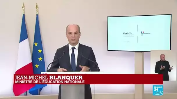 REPLAY -  Reprise des cours, les modalités de retour présentées par Jean-Michel Blanquer